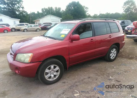 2002 Toyota Highlander Limited из США, поврежденный, VIN JTEHF21A220062289
